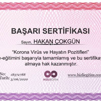 Sertifikalarımız