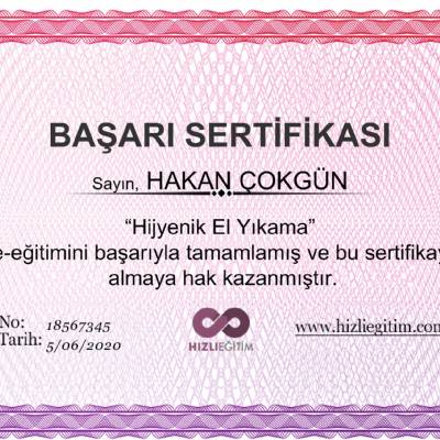 Sertifikalarımız