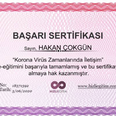 Sertifikalarımız